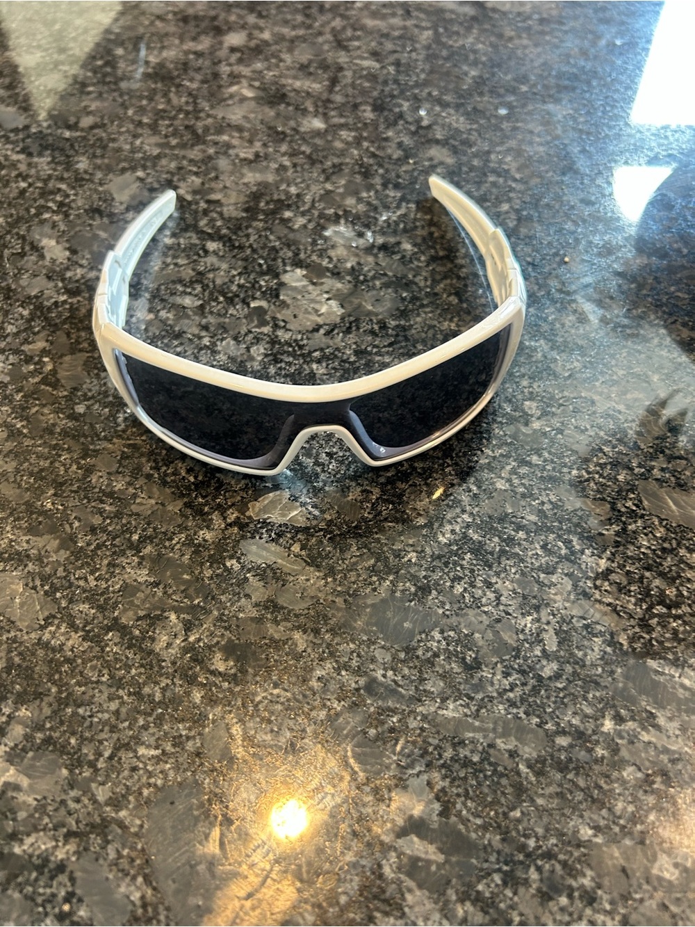OAKLEY SPECIAL EDITION: T-PAIN  Sport White Frame Sunglasses with Black Lenses